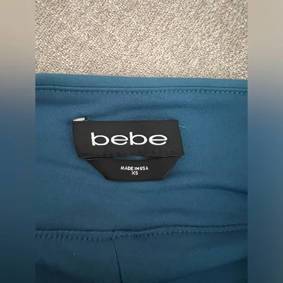 Bebe Bodycon Peplum Top Dress - Picture 6 of 7